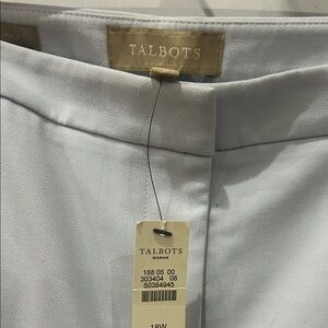 Talbots Women's Dress Pants in Soft Bluish Gray